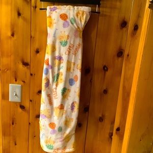 Spring Hangin’ With My Peeps Oversized Luxury Velvet Plush Throw